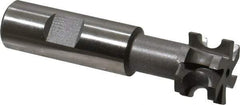 Value Collection - 3/16" Radius, 3/8" Circle Diam, 1" Cutter Diam, 3/16" Cutting Width, Shank Connection, Concave Radius Cutter - 3/4" Shank Diam, 3-1/2" OAL, High Speed Steel, Uncoated, 6 Teeth, Weldon Flat - Industrial Tool & Supply
