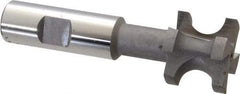 Value Collection - 5/16" Radius, 5/8" Circle Diam, 1-1/4" Cutter Diam, Shank Connection, Concave Radius Cutter - 3/4" Shank Diam, 4" OAL, High Speed Steel, Uncoated, 4 Teeth, Weldon Flat - Industrial Tool & Supply