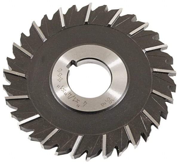 Keo - 5" Blade Diam x 5/32" Blade Thickness, 1" Hole, 36 Teeth, High Speed Steel Side Chip Saw - Staggered Tooth, Arbor Connection, Right Hand Cut, Uncoated - Industrial Tool & Supply