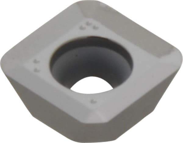 Tungaloy - SDGT1204 AJ Grade TH10 Carbide Milling Insert - Uncoated, 3/16" Thick, 1/2" Inscribed Circle - Industrial Tool & Supply