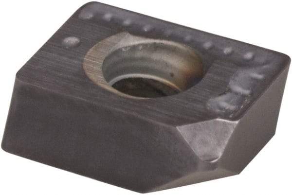 Tungaloy - XXMU08T204 MJ Grade AH120 Carbide Milling Insert - 2.78mm Thick, 0.4mm Corner Radius - Industrial Tool & Supply