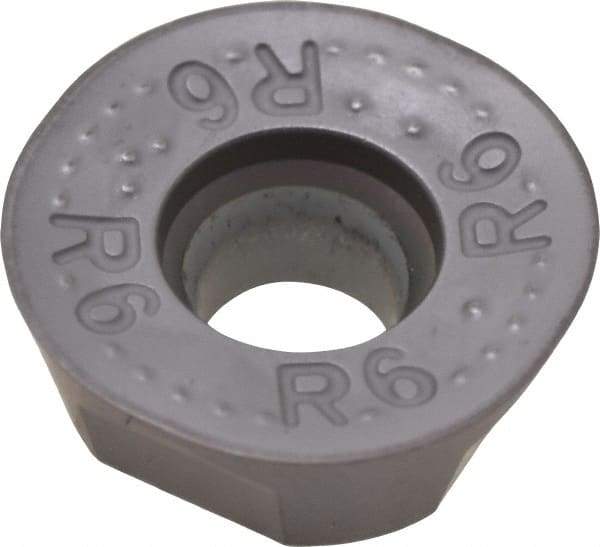 Tungaloy - RDMT1204 MJ Grade AH120 Carbide Milling Insert - TiAlN Finish, 4.76mm Thick, 1/2" Inscribed Circle, 6mm Corner Radius - Industrial Tool & Supply