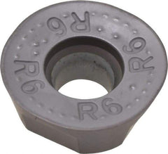 Tungaloy - RDMT1204 MJ Grade AH120 Carbide Milling Insert - TiAlN Finish, 4.76mm Thick, 1/2" Inscribed Circle, 6mm Corner Radius - Industrial Tool & Supply