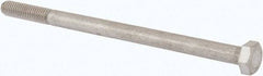 Value Collection - M8x1.25mm Metric Coarse, 130mm Length Under Head Hex Head Cap Screw - Partially Threaded, Grade 316 & Austenitic A4 Stainless Steel, Uncoated, 13mm Hex - Industrial Tool & Supply