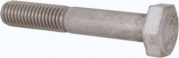 Value Collection - M10x1.50mm Metric Coarse, 60mm Length Under Head Hex Head Cap Screw - Partially Threaded, Grade 316 & Austenitic A4 Stainless Steel, Uncoated, 17mm Hex - Industrial Tool & Supply