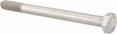 Value Collection - M10x1.50mm Metric Coarse, 120mm Length Under Head Hex Head Cap Screw - Partially Threaded, Grade 316 & Austenitic A4 Stainless Steel, Uncoated, 17mm Hex - Industrial Tool & Supply