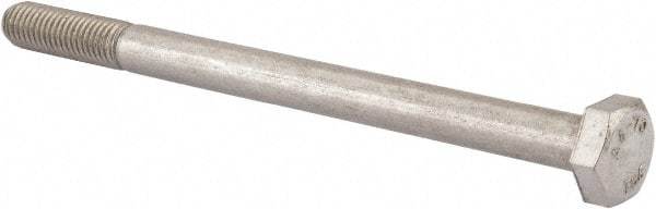 Value Collection - M10x1.50mm Metric Coarse, 140mm Length Under Head Hex Head Cap Screw - Partially Threaded, Grade 316 & Austenitic A4 Stainless Steel, Uncoated, 17mm Hex - Industrial Tool & Supply