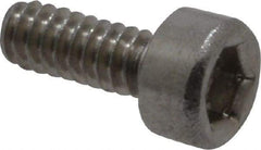 Value Collection - M1.6x0.35 Metric Coarse Hex Socket Drive, Socket Cap Screw - Grade 18-8 & Austenitic A2 Stainless Steel, Uncoated, Fully Threaded, 4mm Length Under Head - Industrial Tool & Supply