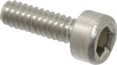 Value Collection - M1.6x0.35 Metric Coarse Hex Socket Drive, Socket Cap Screw - Grade 18-8 & Austenitic A2 Stainless Steel, Uncoated, Fully Threaded, 5mm Length Under Head - Industrial Tool & Supply