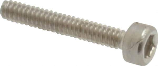 Value Collection - M1.6x0.35 Metric Coarse Hex Socket Drive, Socket Cap Screw - Grade 18-8 & Austenitic A2 Stainless Steel, Uncoated, Fully Threaded, 10mm Length Under Head - Industrial Tool & Supply