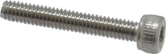 Value Collection - M2.5x0.45 Metric Coarse Hex Socket Drive, Socket Cap Screw - Grade 18-8 & Austenitic A2 Stainless Steel, Uncoated, Fully Threaded, 16mm Length Under Head - Industrial Tool & Supply