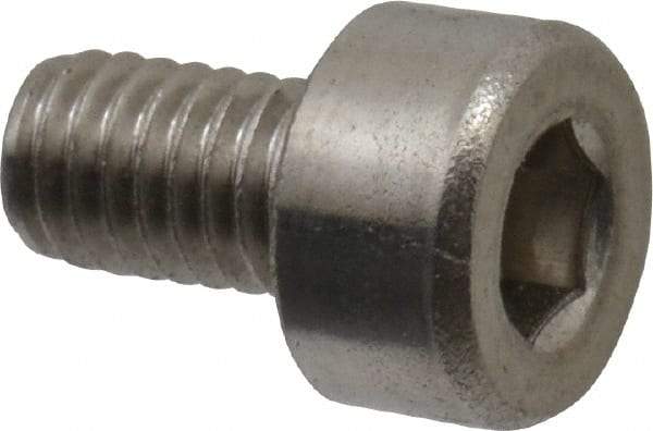 Value Collection - M3x0.50 Metric Coarse Hex Socket Drive, Socket Cap Screw - Grade 18-8 & Austenitic A2 Stainless Steel, Uncoated, Fully Threaded, 5mm Length Under Head - Industrial Tool & Supply