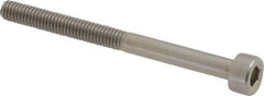 Value Collection - M3x0.50 Metric Coarse Hex Socket Drive, Socket Cap Screw - Grade 18-8 & Austenitic A2 Stainless Steel, Uncoated, Partially Threaded, 35mm Length Under Head - Industrial Tool & Supply