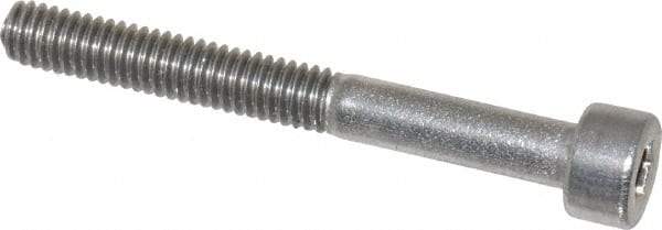 Value Collection - M4x0.70 Metric Coarse Hex Socket Drive, Socket Cap Screw - Grade 18-8 & Austenitic A2 Stainless Steel, Uncoated, Partially Threaded, 35mm Length Under Head - Industrial Tool & Supply