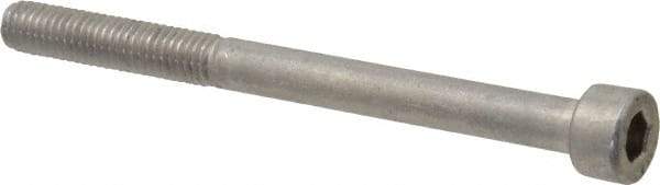 Value Collection - M5x0.80 Metric Coarse Hex Socket Drive, Socket Cap Screw - Grade 18-8 & Austenitic A2 Stainless Steel, Uncoated, Partially Threaded, 60mm Length Under Head - Industrial Tool & Supply