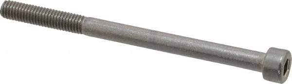 Value Collection - M5x0.80 Metric Coarse Hex Socket Drive, Socket Cap Screw - Grade 18-8 & Austenitic A2 Stainless Steel, Uncoated, Partially Threaded, 70mm Length Under Head - Industrial Tool & Supply