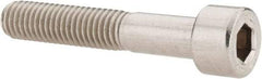 Value Collection - M8x1.25 Metric Coarse Hex Socket Drive, Socket Cap Screw - Grade 18-8 & Austenitic A2 Stainless Steel, Uncoated, Partially Threaded, 45mm Length Under Head - Industrial Tool & Supply
