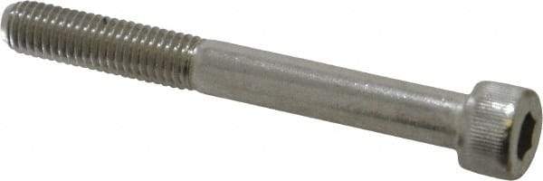 Value Collection - M8x1.25 Metric Coarse Hex Socket Drive, Socket Cap Screw - Grade 18-8 & Austenitic A2 Stainless Steel, Uncoated, Partially Threaded, 70mm Length Under Head - Industrial Tool & Supply