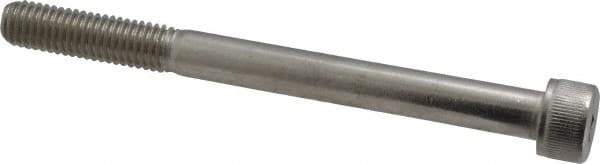 Value Collection - M8x1.25 Metric Coarse Hex Socket Drive, Socket Cap Screw - Grade 18-8 & Austenitic A2 Stainless Steel, Uncoated, Partially Threaded, 90mm Length Under Head - Industrial Tool & Supply