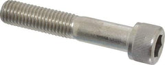 Value Collection - M12x1.75 Metric Coarse Hex Socket Drive, Socket Cap Screw - Grade 18-8 & Austenitic A2 Stainless Steel, Uncoated, Partially Threaded, 65mm Length Under Head - Industrial Tool & Supply