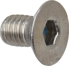 Value Collection - M3x0.50 Metric Coarse Hex Socket Drive, 90° Flat Screw - Grade 18-8 & Austenitic A2 Stainless Steel, Fully Threaded, 5mm OAL - Industrial Tool & Supply