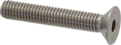 Value Collection - M5x0.80 Metric Coarse Hex Socket Drive, 90° Flat Screw - Grade 18-8 & Austenitic A2 Stainless Steel, Partially Threaded, 30mm OAL - Industrial Tool & Supply