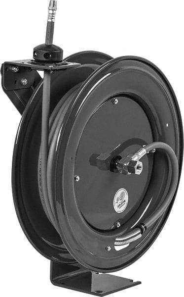 CoxReels - 50' Spring Retractable Hose Reel - 300 psi, Hose Included - Industrial Tool & Supply