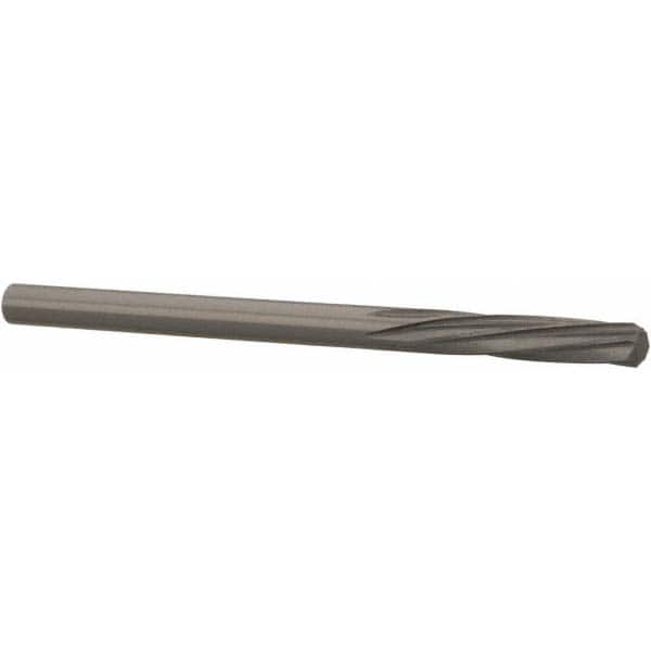 Magafor - 3.4392mm Solid Carbide 6 Flute Chucking Reamer - Industrial Tool & Supply