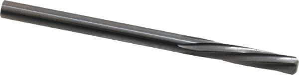 Magafor - 3.5204mm Solid Carbide 6 Flute Chucking Reamer - Spiral Flute, 0.1386" Straight Shank, 19/32" Flute Length, 2-1/4" OAL - Industrial Tool & Supply