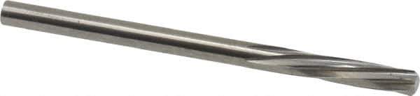 Magafor - 3.5408mm Solid Carbide 6 Flute Chucking Reamer - Spiral Flute, 0.1394" Straight Shank, 19/32" Flute Length, 2-1/4" OAL - Industrial Tool & Supply