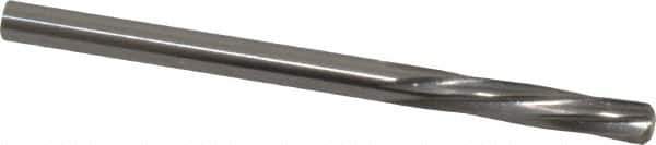 Magafor - 3.6195mm Solid Carbide 6 Flute Chucking Reamer - Spiral Flute, 0.1425" Straight Shank, 19/32" Flute Length, 2-1/4" OAL - Industrial Tool & Supply