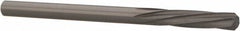 Magafor - 3.6398mm Solid Carbide 6 Flute Chucking Reamer - Spiral Flute, 0.1433" Straight Shank, 19/32" Flute Length, 2-1/4" OAL - Industrial Tool & Supply