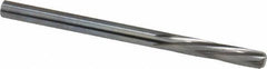 Magafor - 3.749mm Solid Carbide 6 Flute Chucking Reamer - Spiral Flute, 0.1476" Straight Shank, 19/32" Flute Length, 2-1/4" OAL - Industrial Tool & Supply