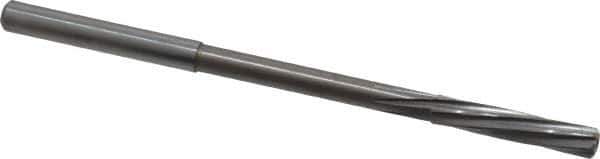 Magafor - 3.81mm Solid Carbide 6 Flute Chucking Reamer - Spiral Flute, 0.158" Straight Shank, 3/4" Flute Length, 2-61/64" OAL - Industrial Tool & Supply