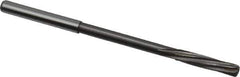 Magafor - 3.8506mm Solid Carbide 6 Flute Chucking Reamer - Spiral Flute, 0.158" Straight Shank, 3/4" Flute Length, 2-61/64" OAL - Industrial Tool & Supply
