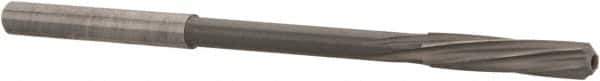 Magafor - 3.9802mm Solid Carbide 6 Flute Chucking Reamer - Spiral Flute, 0.158" Straight Shank, 3/4" Flute Length, 2-61/64" OAL - Industrial Tool & Supply