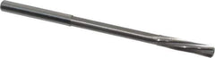 Magafor - 4.0208mm Solid Carbide 6 Flute Chucking Reamer - Spiral Flute, 0.158" Straight Shank, 3/4" Flute Length, 2-61/64" OAL - Industrial Tool & Supply