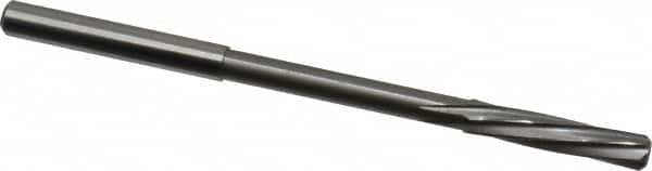 Magafor - 4.36mm Solid Carbide 6 Flute Chucking Reamer - Industrial Tool & Supply