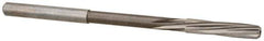 Magafor - 4.38mm Solid Carbide 6 Flute Chucking Reamer - Spiral Flute, 0.177" Straight Shank, 53/64" Flute Length, 3-5/32" OAL - Industrial Tool & Supply