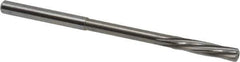 Magafor - 4.4mm Solid Carbide 6 Flute Chucking Reamer - Spiral Flute, 0.177" Straight Shank, 53/64" Flute Length, 3-5/32" OAL - Industrial Tool & Supply