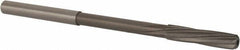 Magafor - 4.48mm Solid Carbide 6 Flute Chucking Reamer - Spiral Flute, 0.177" Straight Shank, 53/64" Flute Length, 3-5/32" OAL - Industrial Tool & Supply