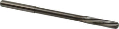 Magafor - 5.56mm Solid Carbide 6 Flute Chucking Reamer - Spiral Flute, 0.216" Straight Shank, 1-1/32" Flute Length, 3-21/32" OAL - Industrial Tool & Supply
