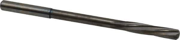 Magafor - Letter A Solid Carbide 6 Flute Chucking Reamer - Spiral Flute, 0.236" Straight Shank, 1-7/64" Flute Length, 3-31/32" OAL - Industrial Tool & Supply