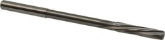 Magafor - 5.96mm Solid Carbide 6 Flute Chucking Reamer - Spiral Flute, 0.236" Straight Shank, 1-7/64" Flute Length, 3-31/32" OAL - Industrial Tool & Supply