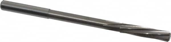 Magafor - 6.09mm Solid Carbide 6 Flute Chucking Reamer - Industrial Tool & Supply