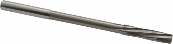 Magafor - 6.13mm Solid Carbide 6 Flute Chucking Reamer - Industrial Tool & Supply