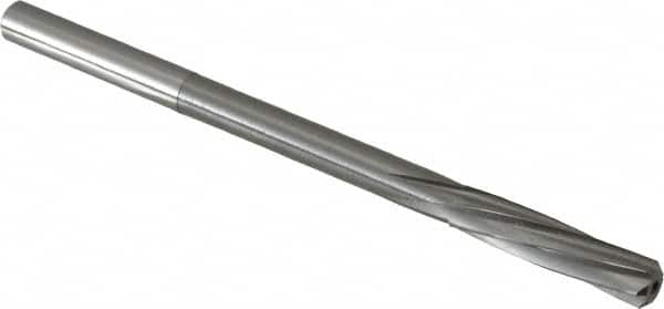 Magafor - 6.4mm Solid Carbide 6 Flute Chucking Reamer - Industrial Tool & Supply