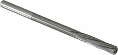 Magafor - 6.4mm Solid Carbide 6 Flute Chucking Reamer - Industrial Tool & Supply