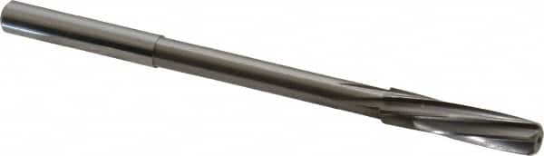 Magafor - 6.44mm Solid Carbide 6 Flute Chucking Reamer - Industrial Tool & Supply