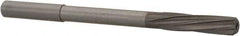 Magafor - 7.7394mm Solid Carbide 6 Flute Chucking Reamer - Spiral Flute, 0.315" Straight Shank, 1-19/64" Flute Length, 4-5/8" OAL - Industrial Tool & Supply
